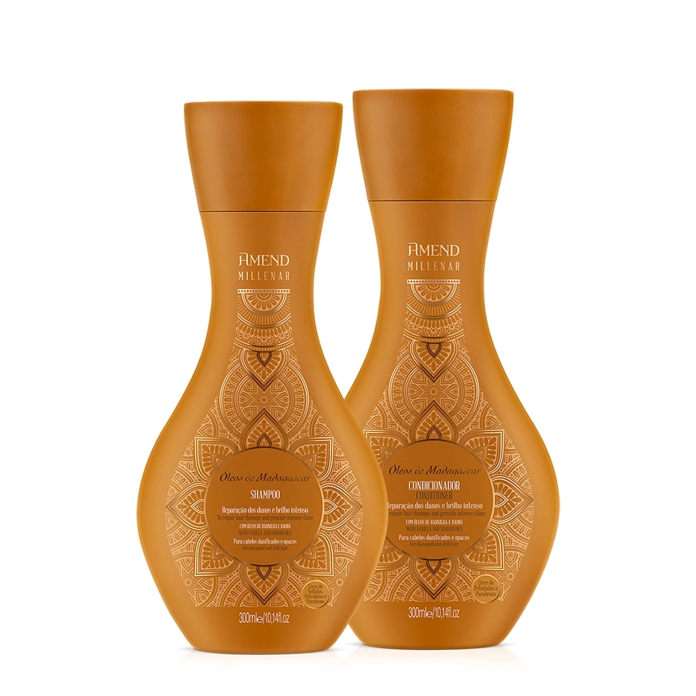 Kit Amend Millenar Óleos de Madagascar Duo (2 produtos) Produto: Kit Amend Millenar Óleos de Madagascar Duo (2 produtos)