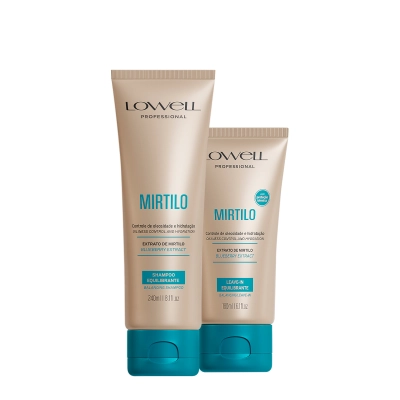 Produto: Lowell Extrato de Mirtilo Shampoo 240ml e Leave-in 180ml