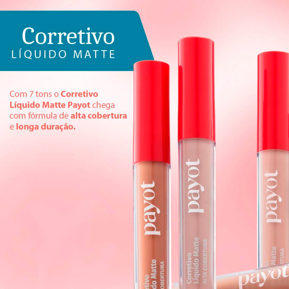 Corretivo Líquido Matte Alta Cobertura Payot Cor 1.5 4g Produto Corretivo Líquido Matte Alta Cobertura Payot Cor 1.5 4g