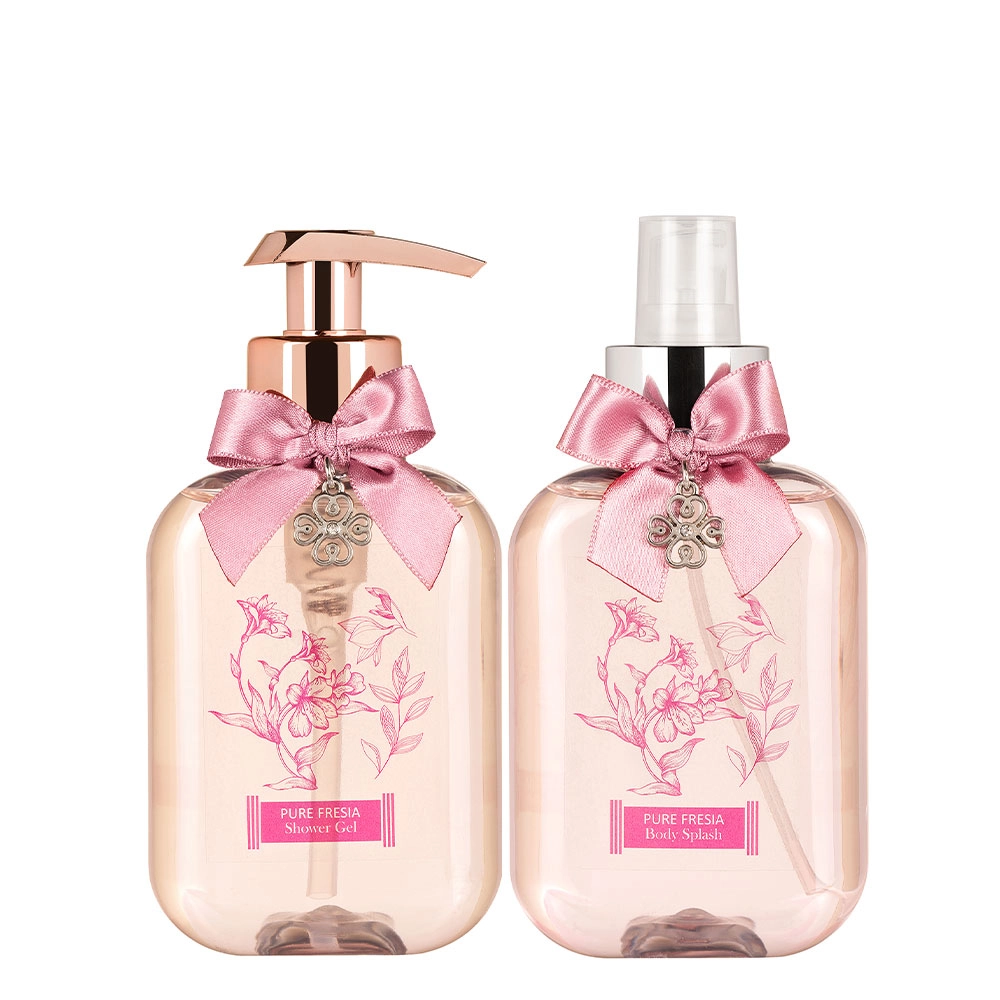 Produto: Kit Flora Vie Pure Frésia Gel e Body Splash (2 produtos)