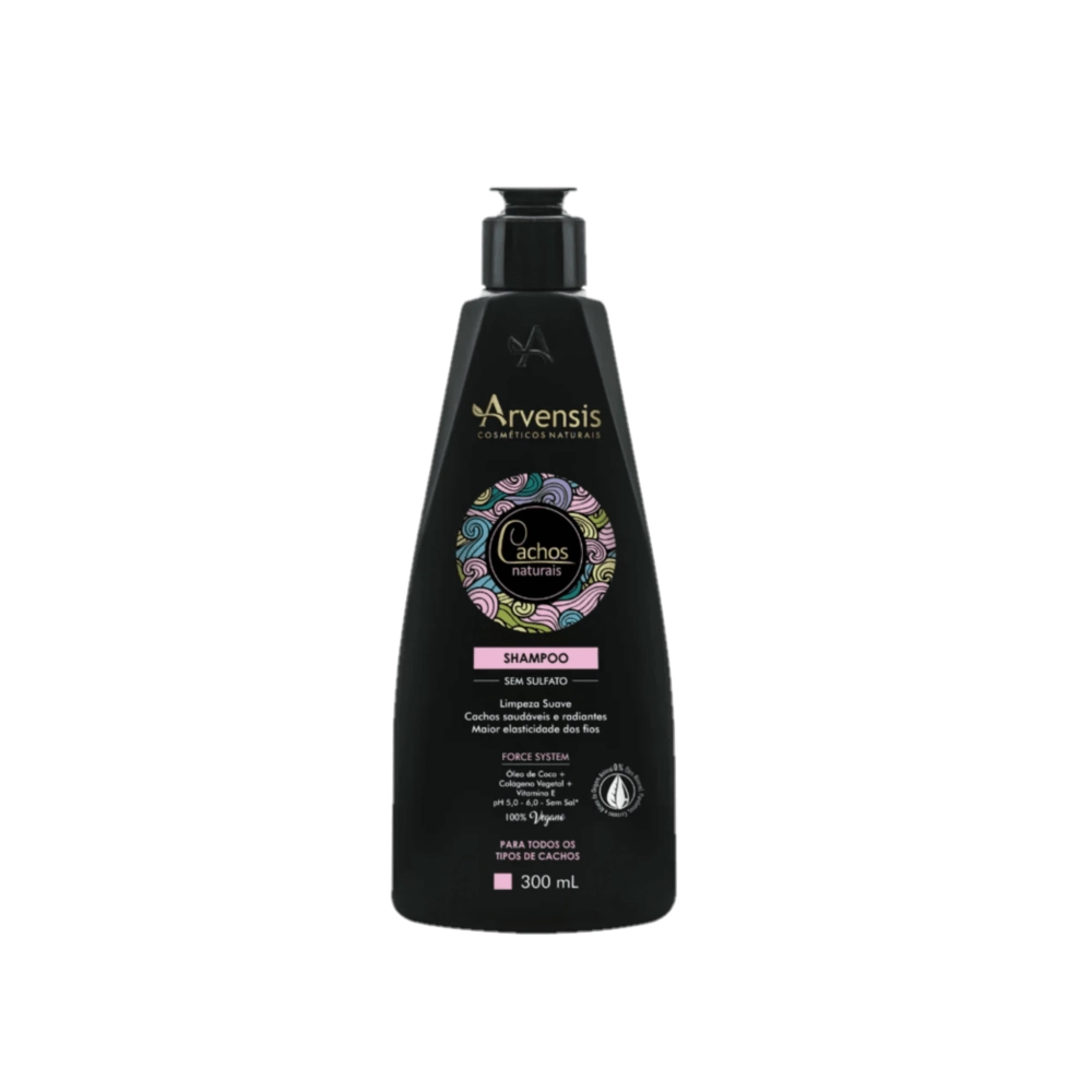 Produto: Kit Arvensis Cachos Naturais - Shampoo 300ml (3 unidades)