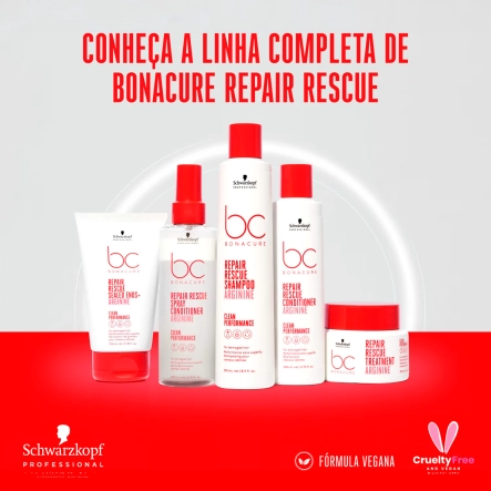 Schwarzkopf Professional BC Bonacure Repair Rescue+ - Condicionador 200ml Produto Schwarzkopf Professional BC Bonacure Repair Rescue+ - Condicionador 200ml
