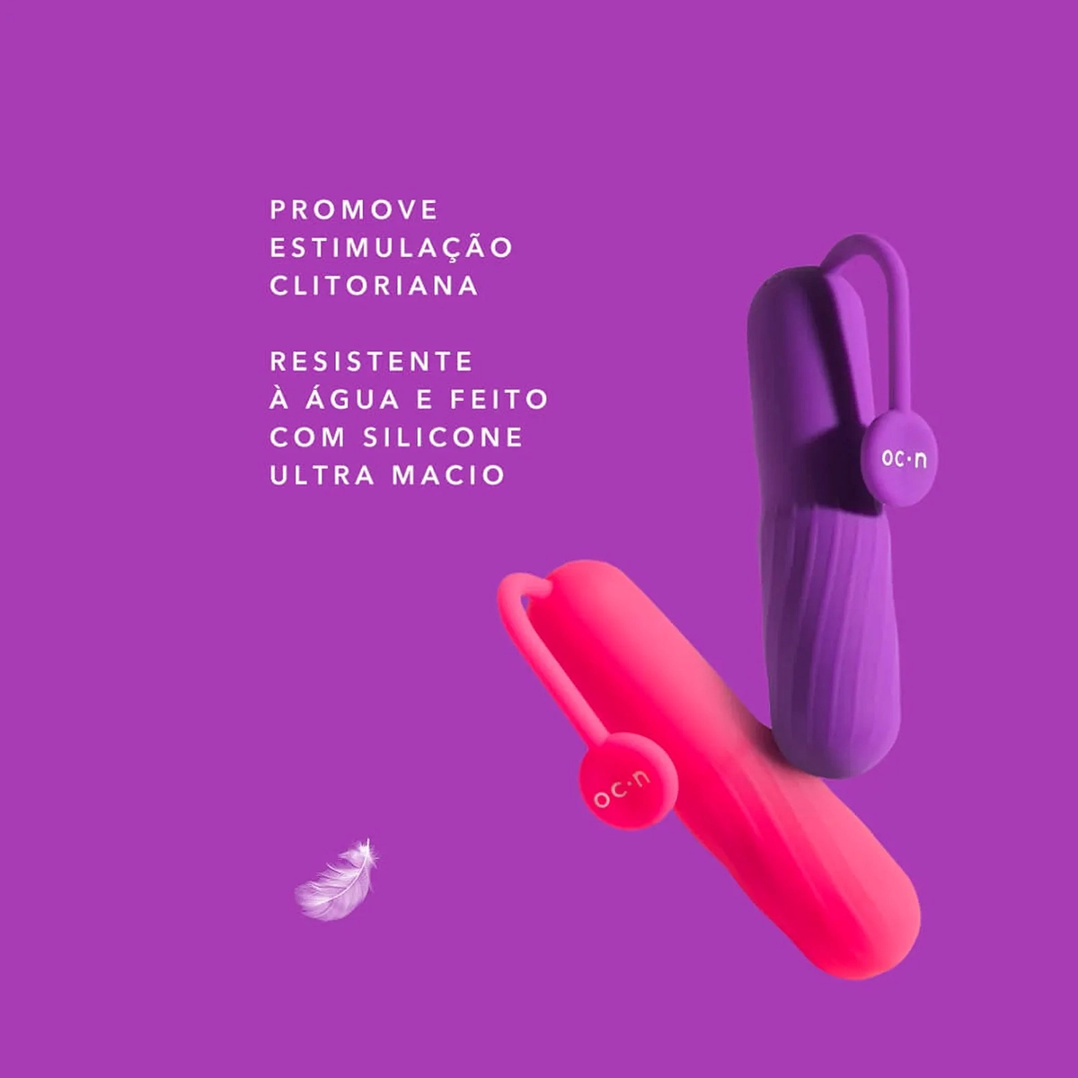 Massageador Flutua Bullet Océane Roxo 10 Modos Produto Massageador Flutua Bullet Océane Roxo 10 Modos