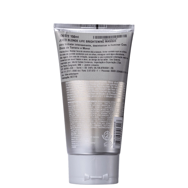 Produto: Máscara Capilar Blonde Life Brightening Joico Blonde Life 150ml