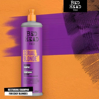 Produto Shampoo Serial Blonde Tigi Bed Head 400ml