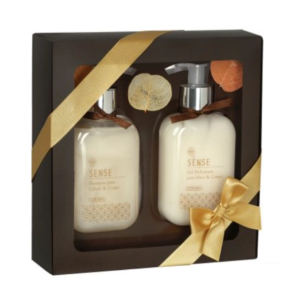 Produto: Shampoo Cabelo e Corpo e Gel Hidratante Mãos e Corpo 260ml Flora Vie Kit Homem Sense 2
