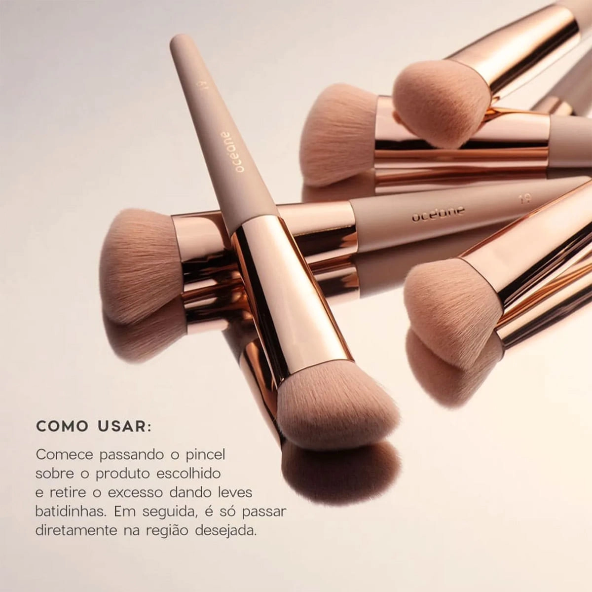 Produto: Pincel para Contorno Angled Contour Ocn19 Océane Edition 1 Unidade