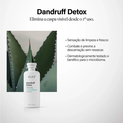Keune Dandruff Detox - Shampoo Anticaspa 300ml Produto Keune Dandruff Detox - Shampoo Anticaspa 300ml