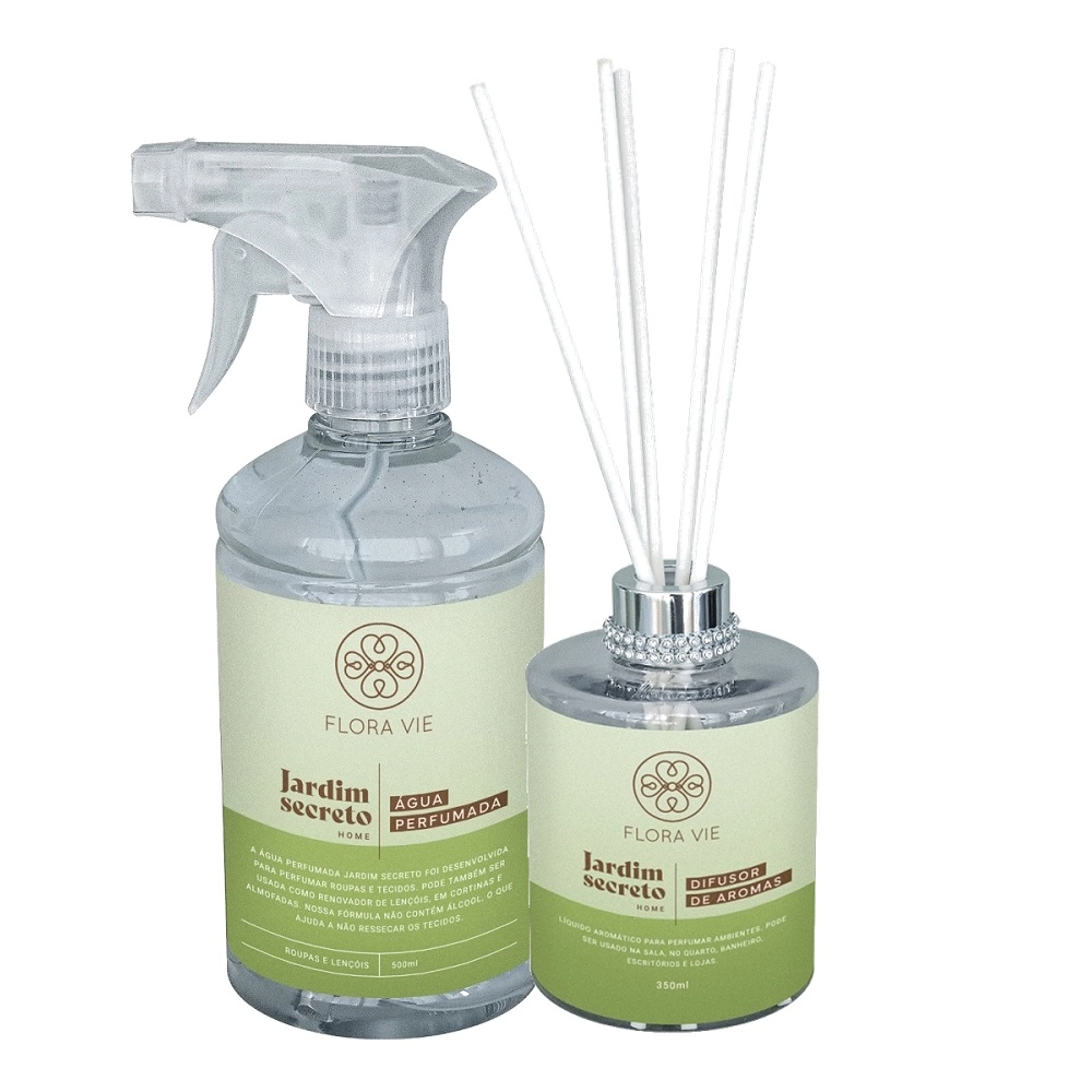 Produto: Kit Flora Vie Jardim Secreto Aromatico (2 Produtos)