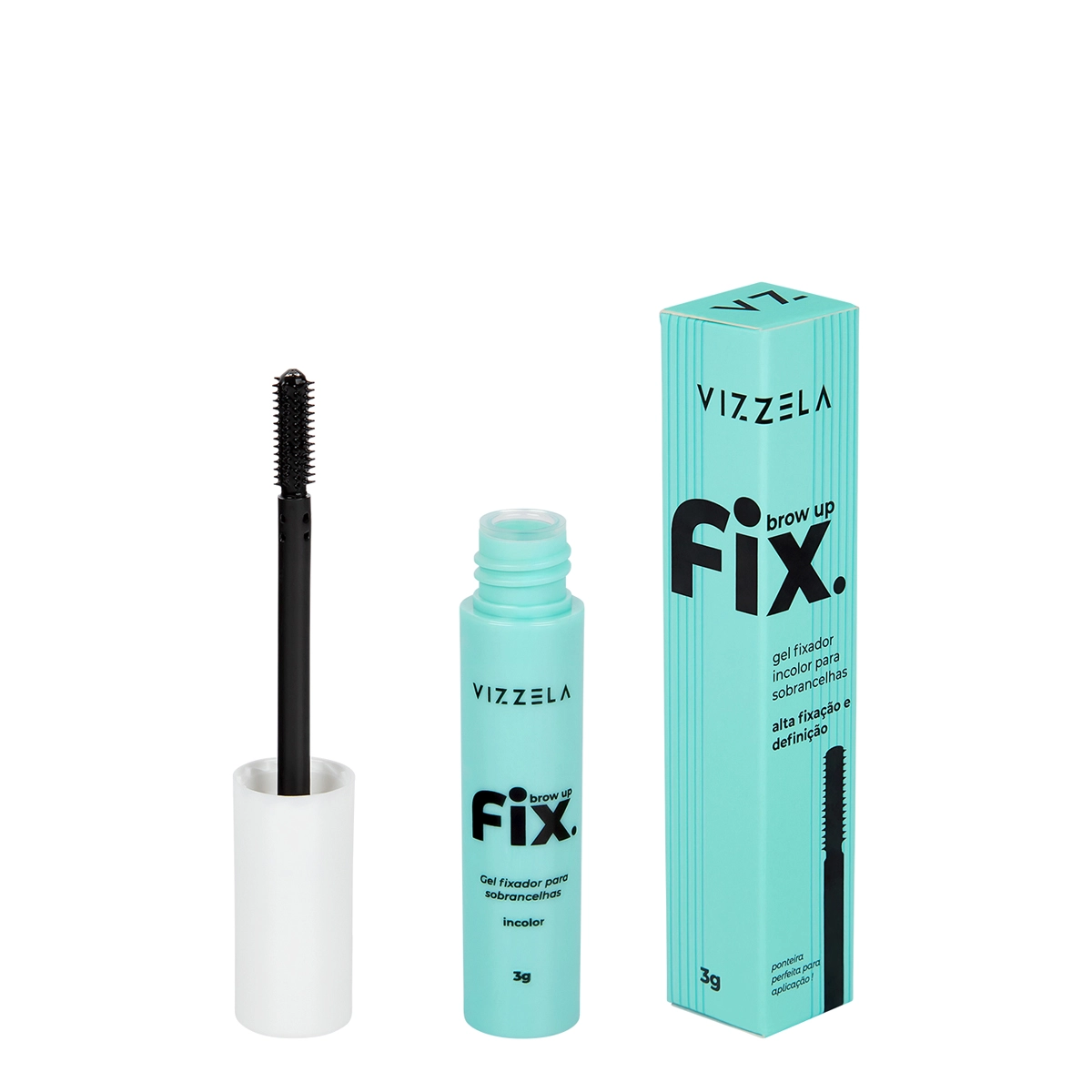 Produto: Gel Fixador para Sobrancelhas Brow Up Fix Vizzela 3g