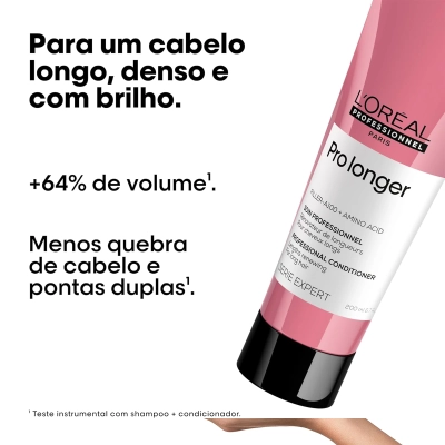 Produto Kit L'Oréal Professionnel Pro Longer Shampoo 750ml Condicionador 200ml e Óleo 90ml