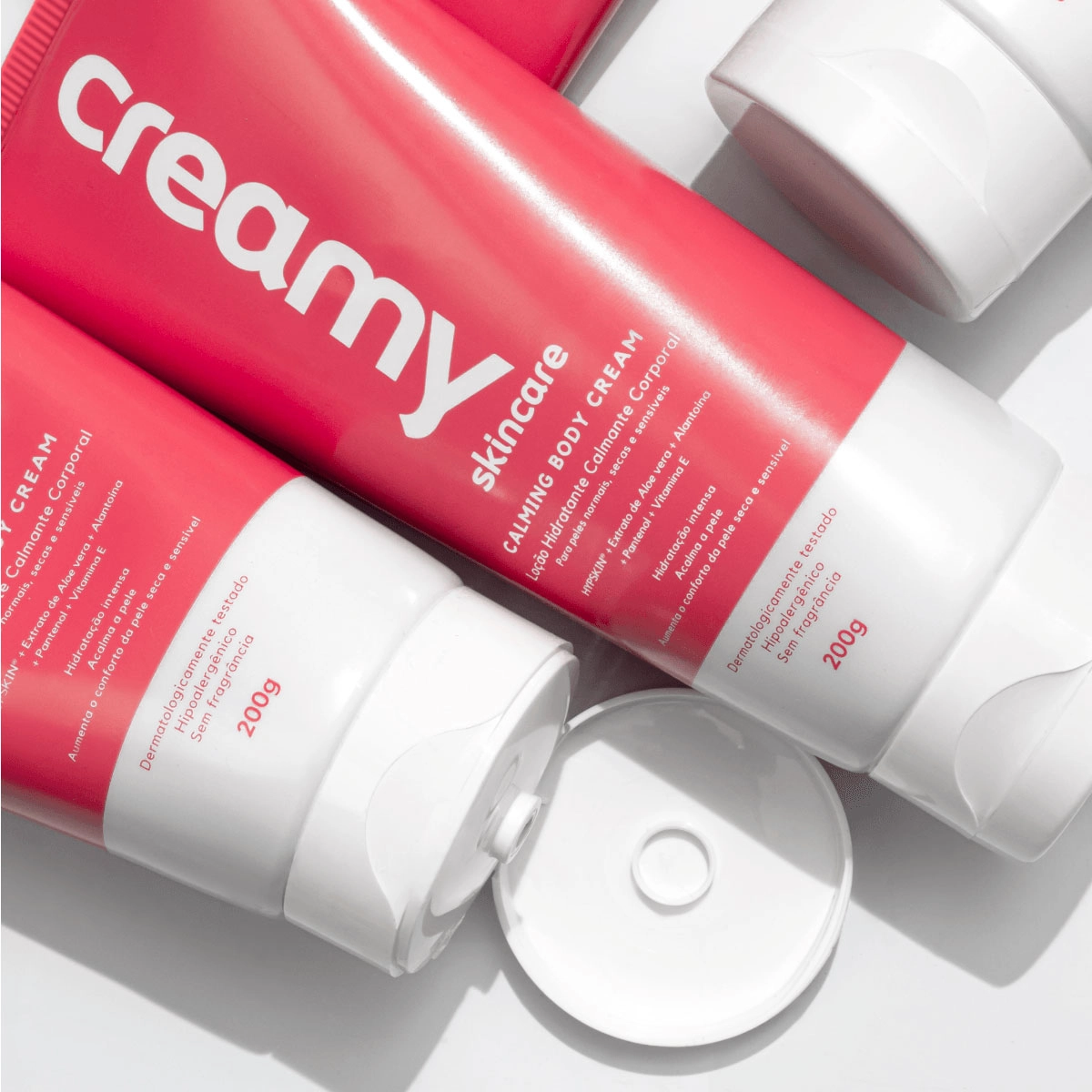 Produto: Kit Creamy Skincare Limpador Glicerinado e Calming Body Cream (2 produtos)