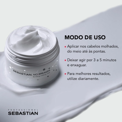 Máscara Capilar No Breaker Sebastian Professional 500ml Produto Máscara Capilar No Breaker Sebastian Professional 500ml