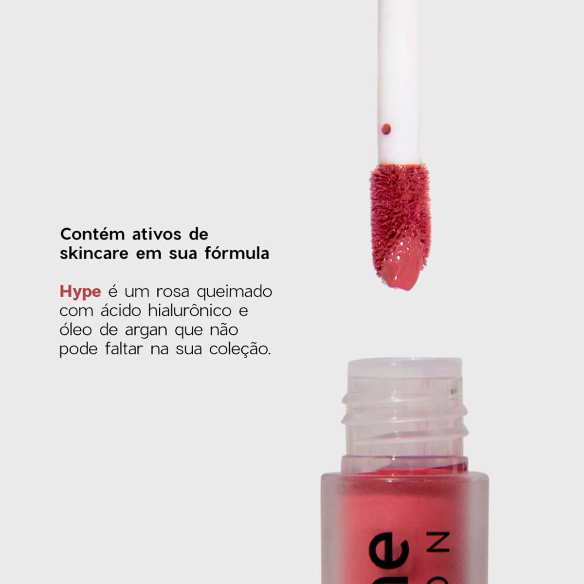 Produto: Mini Batom Líquido Hype Rosa Edition Color My Lips Océane 1g