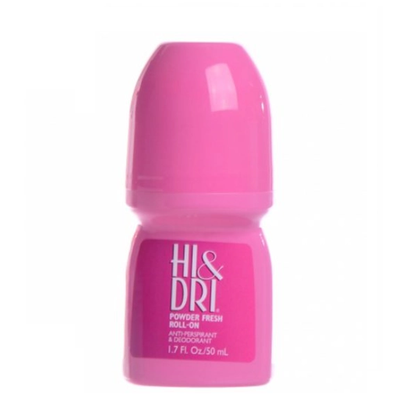 Produto: Kit 6 Desodorantes Antitranspirante Roll-On Hi & Dri Powder Fresh 50ml