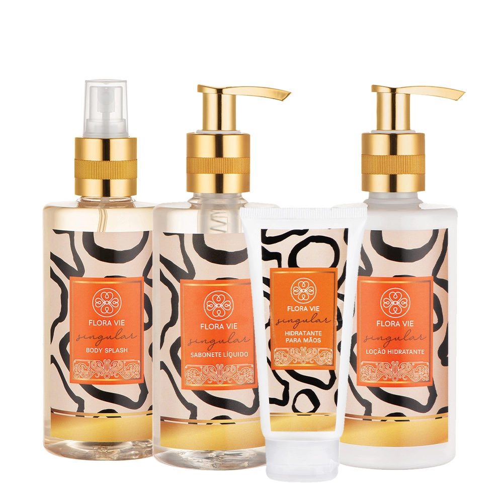 Produto: Kit Flora Vie Singular Elegante Completo (4 Produtos)