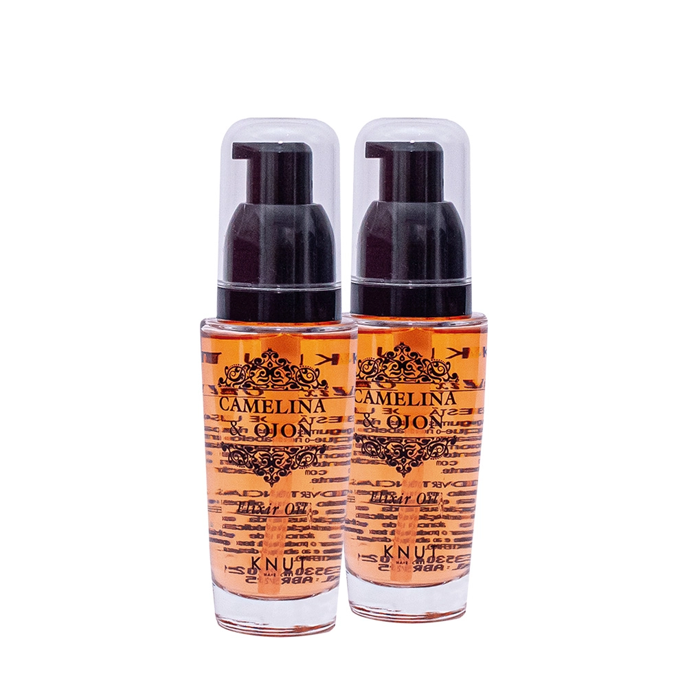 Kit Knut Elixir Oil Camelina e Ojon - Finalizador 35ml (2 unidades) Produto: Kit Knut Elixir Oil Camelina e Ojon - Finalizador 35ml (2 unidades)