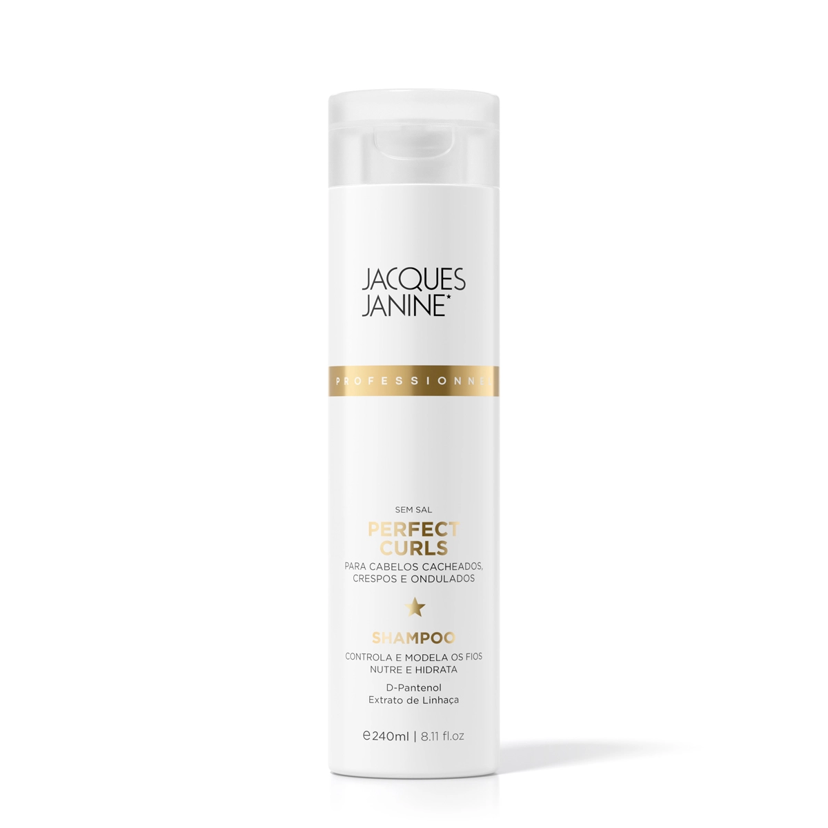 Produto: Kit Jacques Janine Professionnel Perfect Curls Shampoo Leave-in Spray Máscara e Night Sérum (5 produtos)