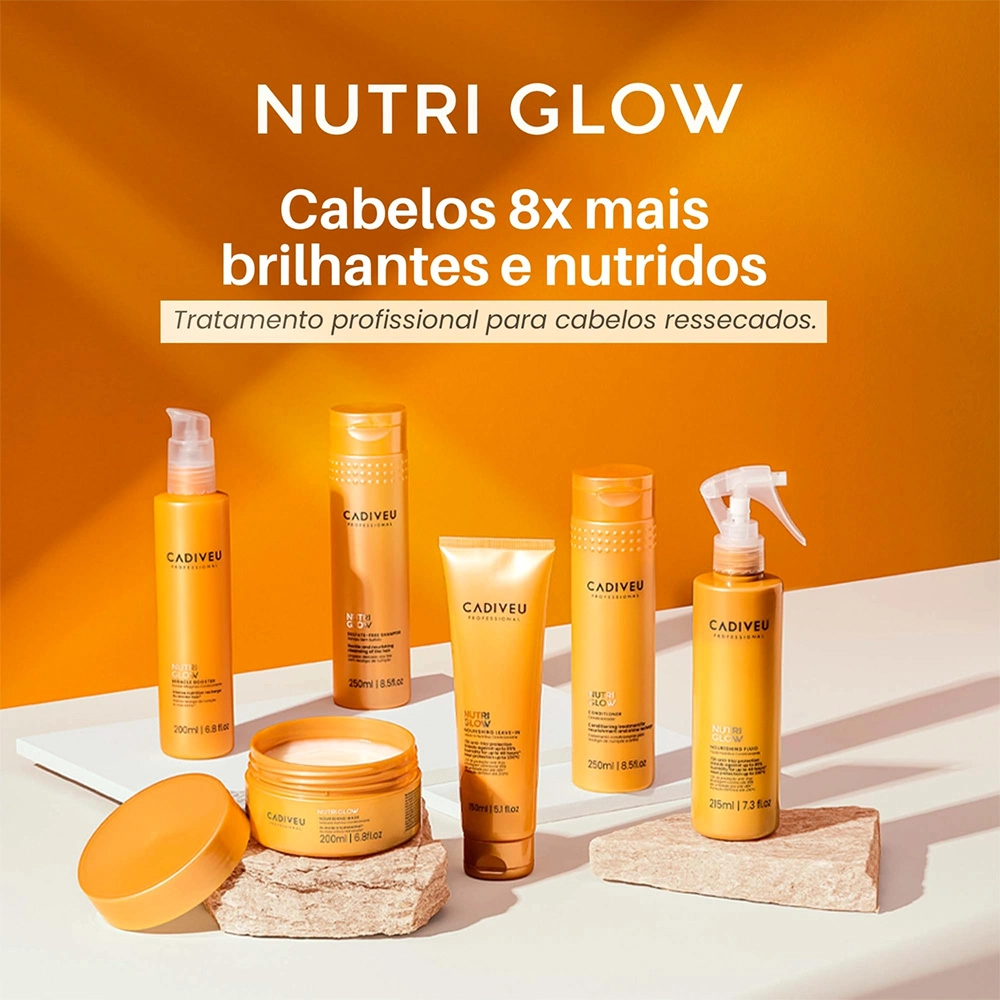 Produto: Kit Cadiveu Professional Nutri Glow Shampoo Extra e Condicionador (3 produtos)
