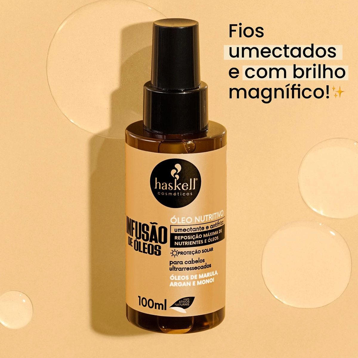 Produto: Óleo Capilar Infusão de Óleos Haskell 100ml