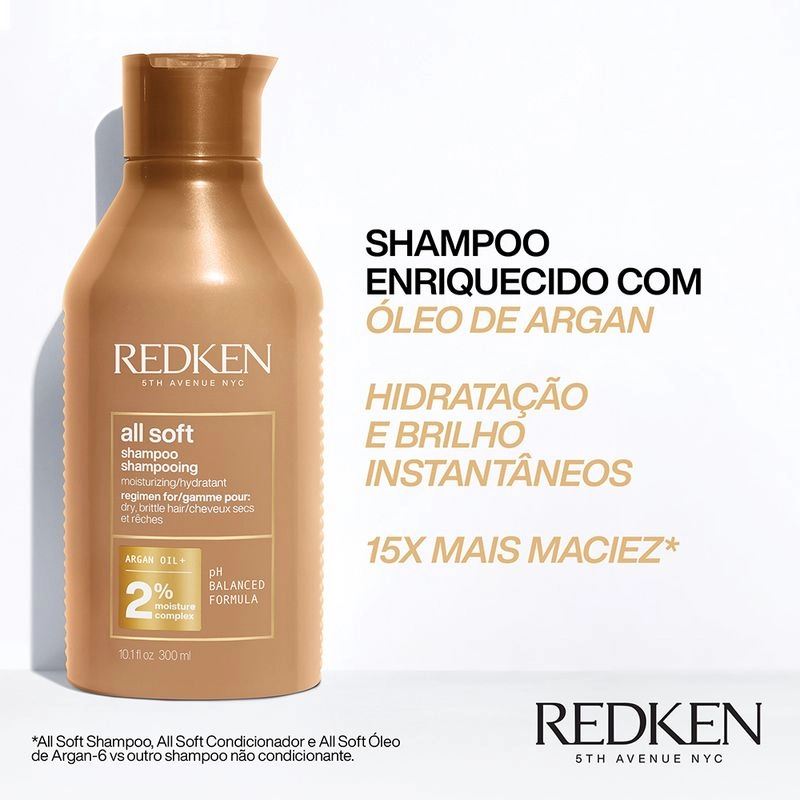 Produto: Shampoo Redken All Soft 300ml