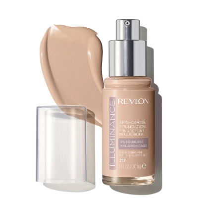 Produto: Base Líquida Illuminance Skin Caring Light Beige 217 Revlon 30ml