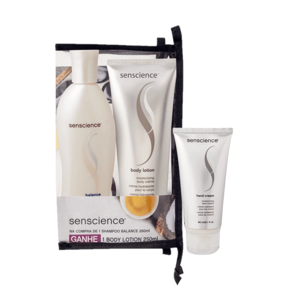 Kit Sensicience Balance e Body Lotion Hand Cream (3 produtos) Produto: Kit Sensicience Balance e Body Lotion Hand Cream (3 produtos)