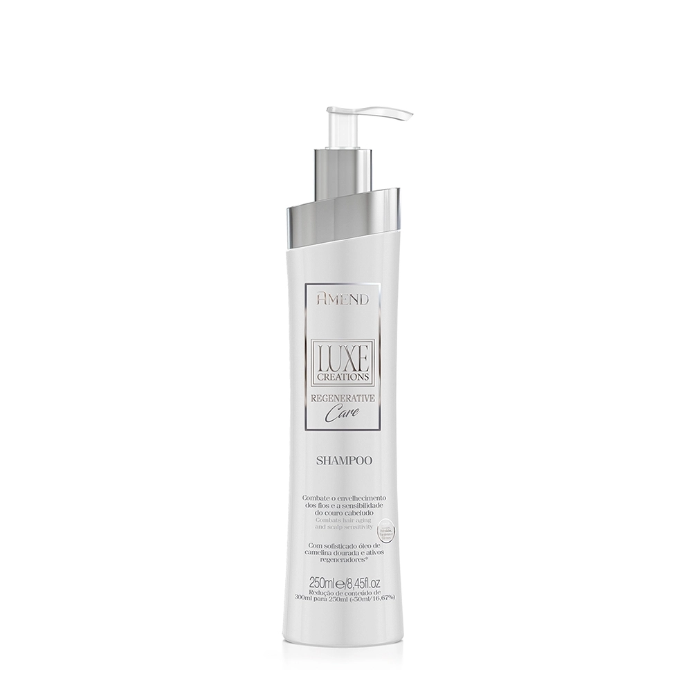 Produto: Kit Amend Luxe Creations Regenerative Care Shampoo e Fluído Antiumidade (2 produtos)