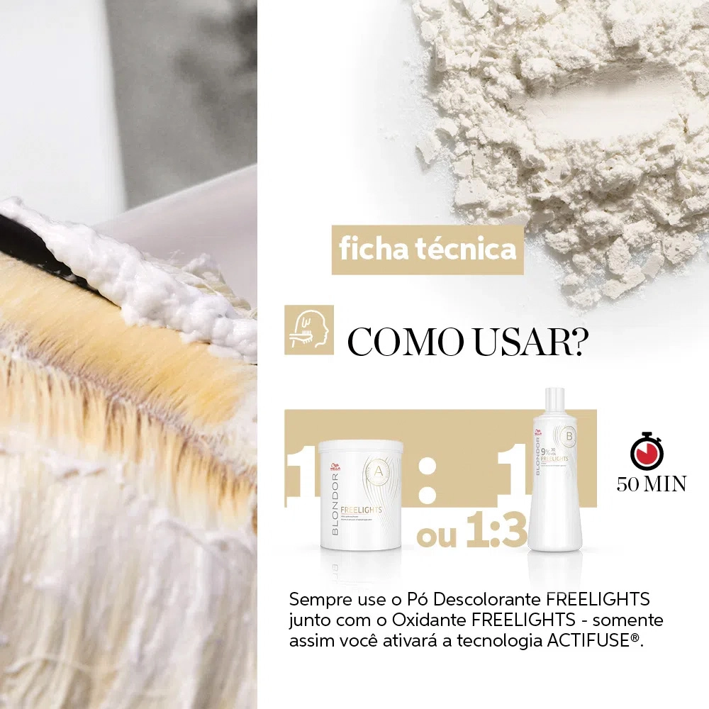 Produto: Wella Blond or Professionals Freelights - Pó descolorante 800g