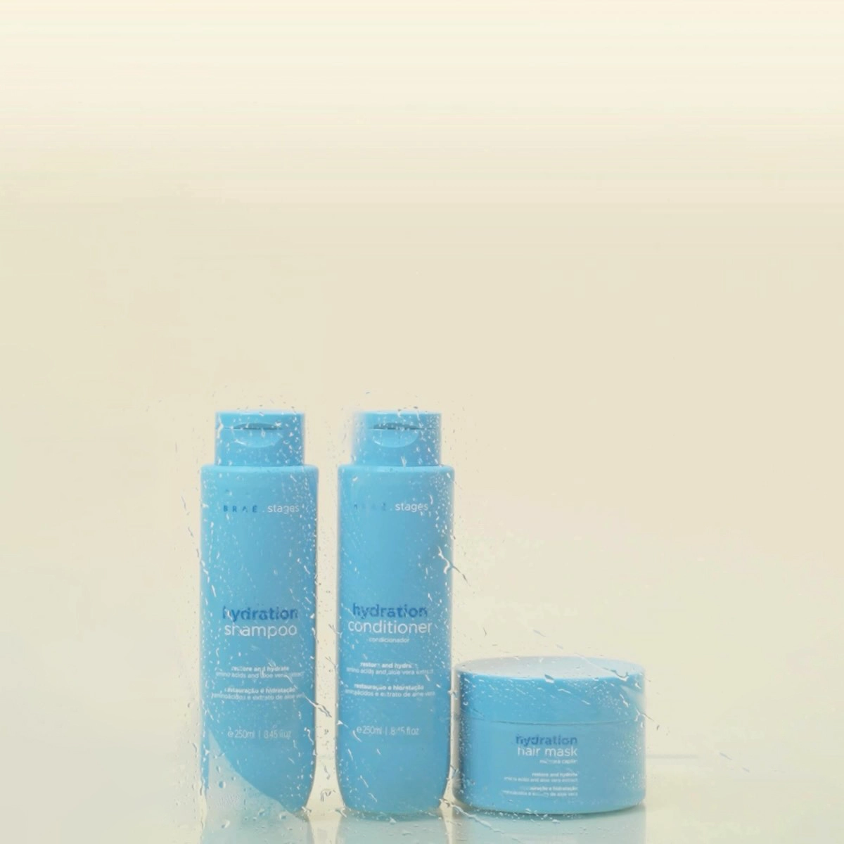Condicionador Braé Stages Hydration 250ml Produto Condicionador Braé Stages Hydration 250ml