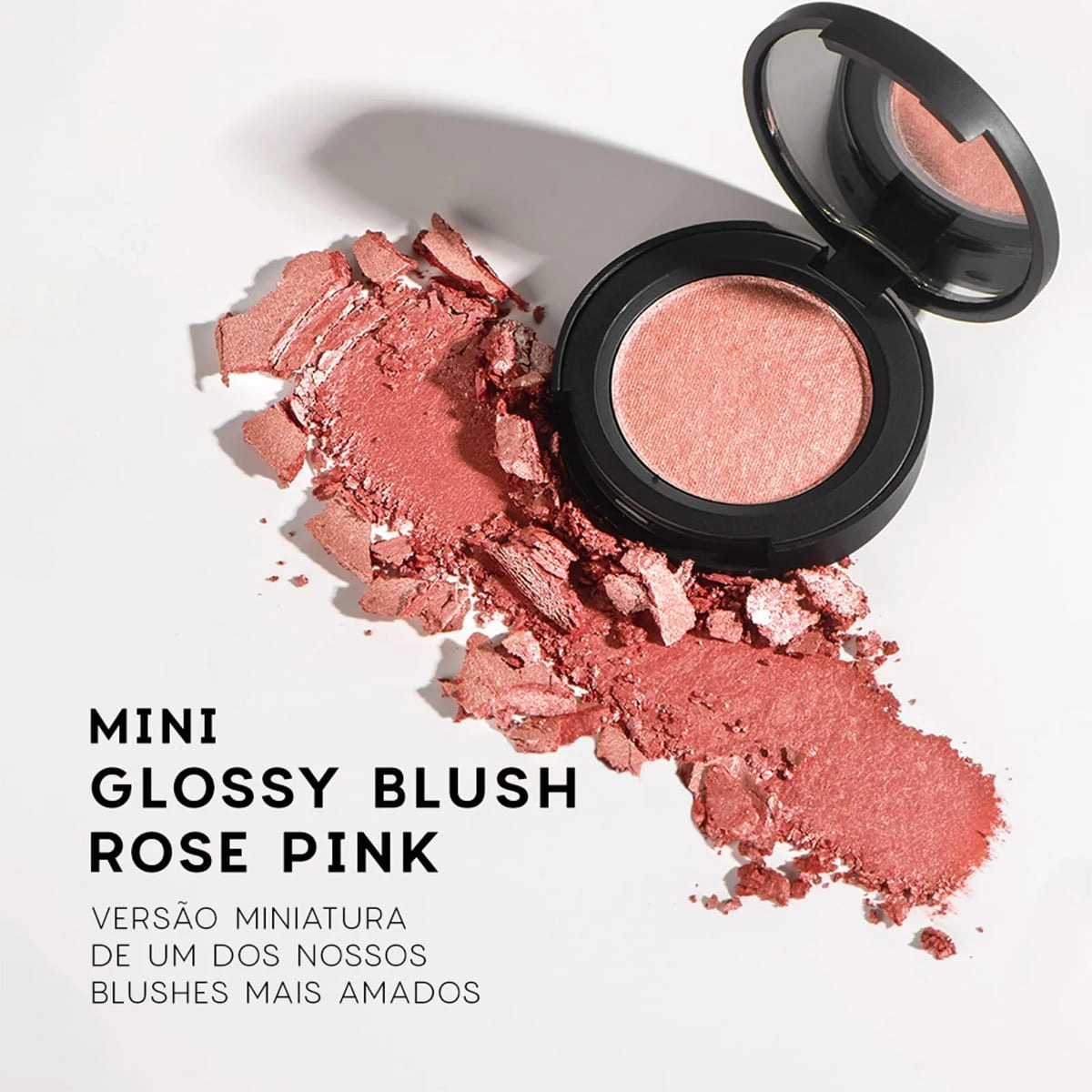 Produto: Kit Océane Edition Mini Blush Glossy Rose Pink e Mini Drop (2 produtos)