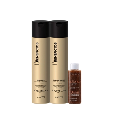 Acquaflora Kit 15 Benefícios (3 produtos) Produto Acquaflora Kit 15 Benefícios (3 produtos)