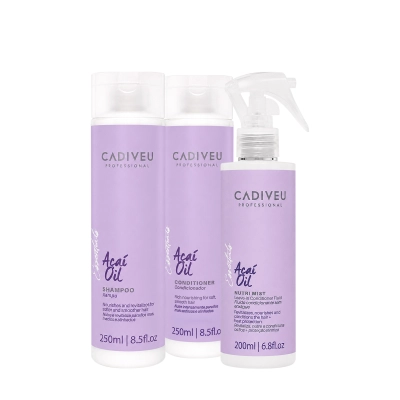 Produto: Kit Cadiveu Professional Essentials Açaí Oil - Renovação dos Fios (3 produtos)