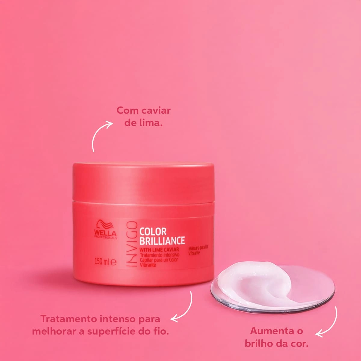 Wella Professionals Invigo Color Brilliance Máscara Capilar 150ml Produto Wella Professionals Invigo Color Brilliance Máscara Capilar 150ml