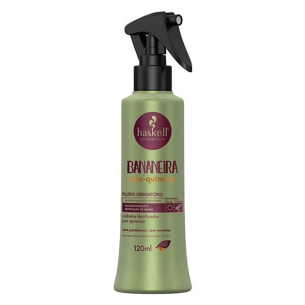 Produto: Kit Haskell Bananeira Shampoo 300ml Condicionador 300ml e Fluido 120ml