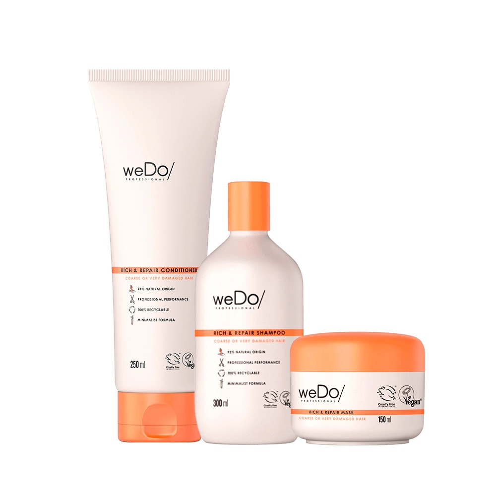 Produto: Kit WeDo Rich & Repair Home Care (3 produtos)