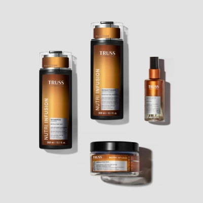 Produto: Kit Truss Nutri Infusion Shampoo 300ml Condicionador 300ml Óleo Capilar 60ml