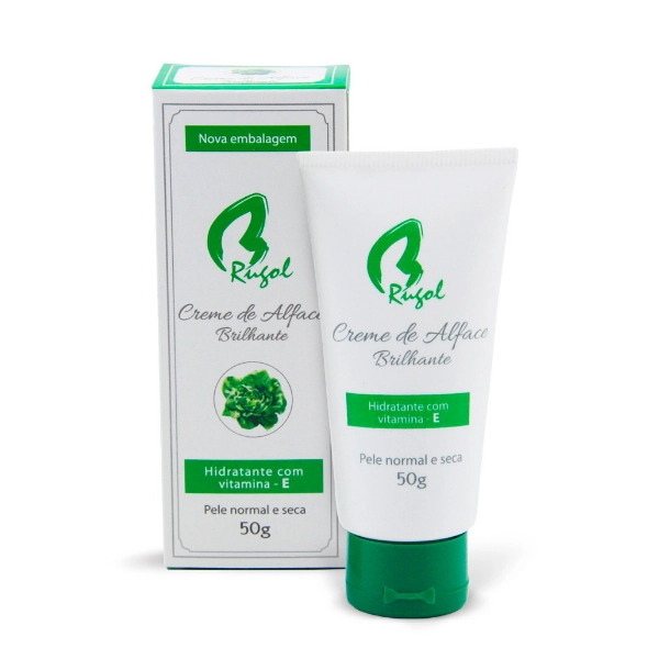 Creme de Alface Brilhante Rugol - 50g Produto: Creme de Alface Brilhante Rugol - 50g