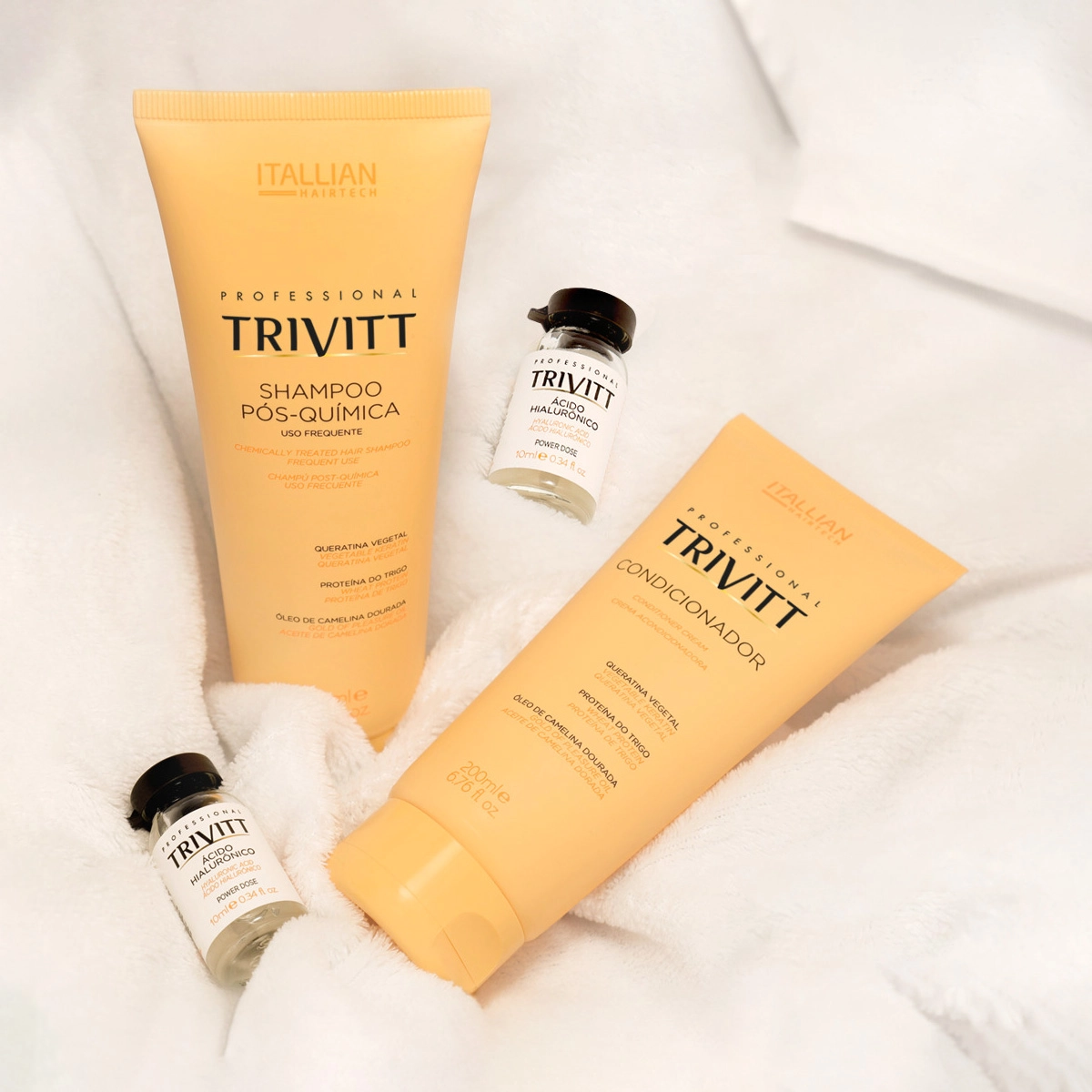Produto: Kit Trivitt Professional Pós-Química Duo Máscara Leave-in (4 produtos)