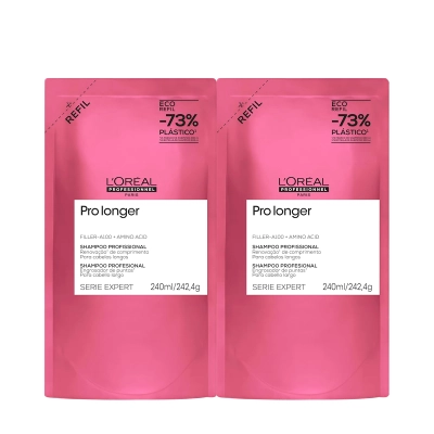 Produto: Kit Shampoo L'Oréal Professionnel Pro Longer Refil 2 Unidades