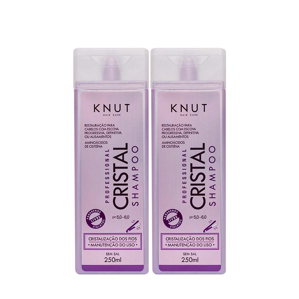 Produto: Kit Knut Professional Cristal - Shampoo 250ml (2 unidades)