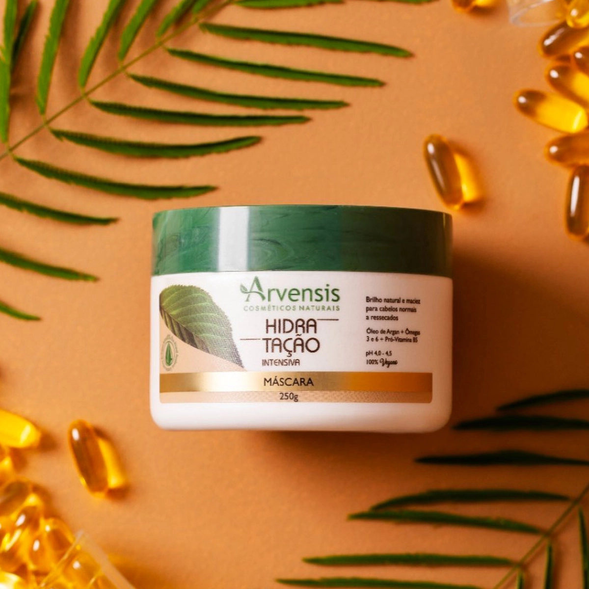 Produto: Máscara Capilar Hidratação Intensiva Arvensis Cosméticos Naturais 250g