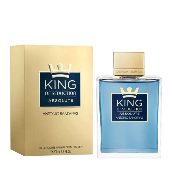 Produto: King of Seduction Absolute Antonio Banderas Eau de Toilette - Perfume Masculino 200ml