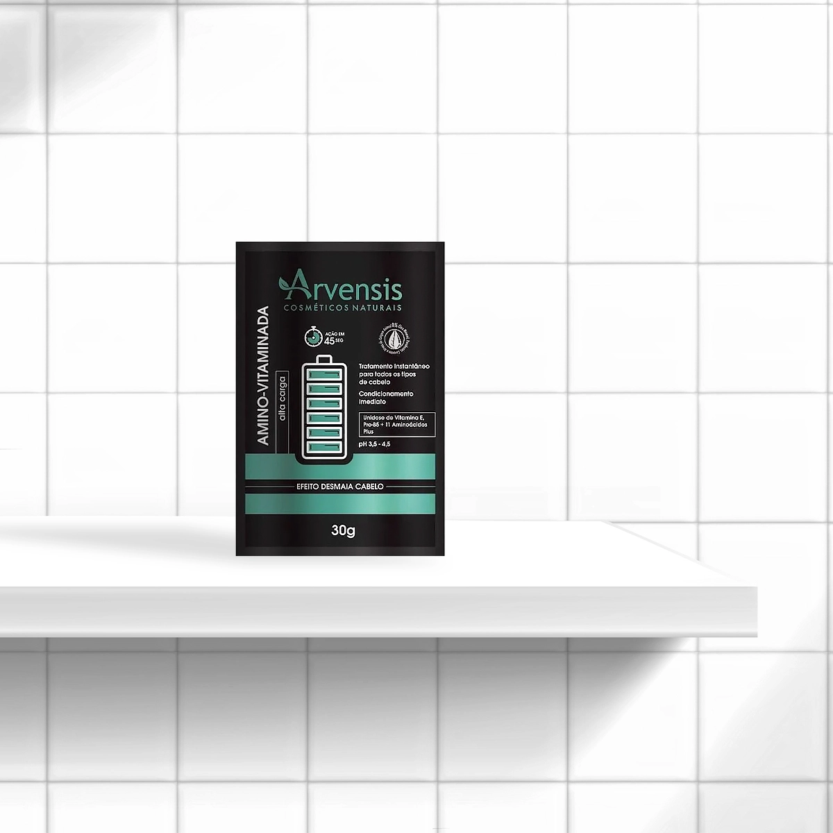 Produto: Tratamento Reposição Amino-Vitaminada Dose Única Arvensis 30g