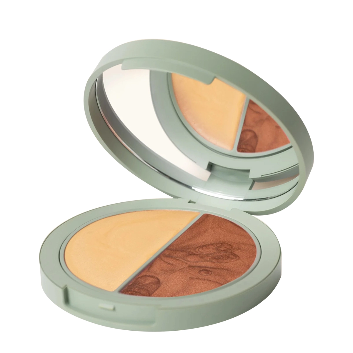 Produto: Care Natural Beauty Duo Savana Crystal Gold - Blush e Iluminador 10g
