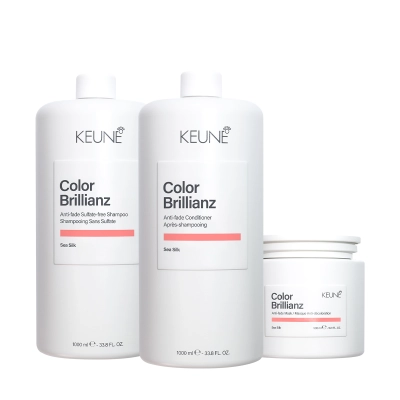 Produto: Kit Keune Color Brillianz Tratamento Intensivo Shampoo Condicionador e Máscara 3 Produtos