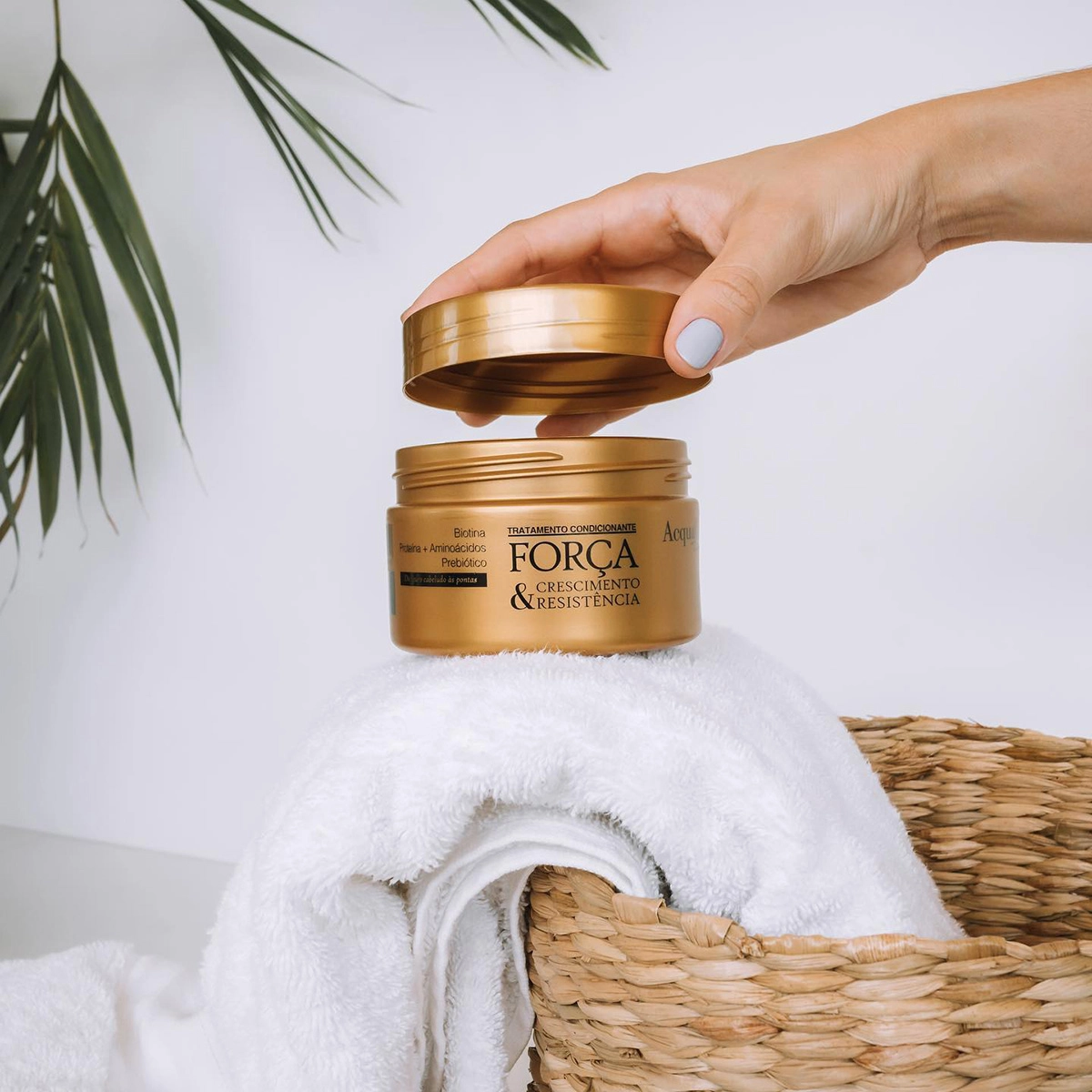 Produto: Máscara Capilar Acquaflora Força Crescimento e Resistência 250g
