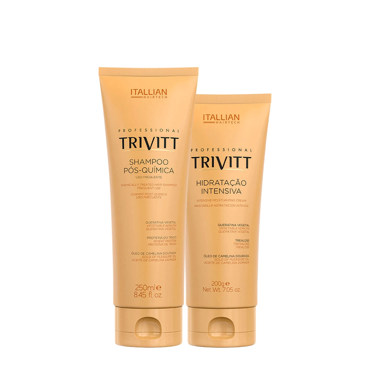 Produto: Kit Trivitt Professional Pós Hidratante Shampoo Máscara (2 produtos)