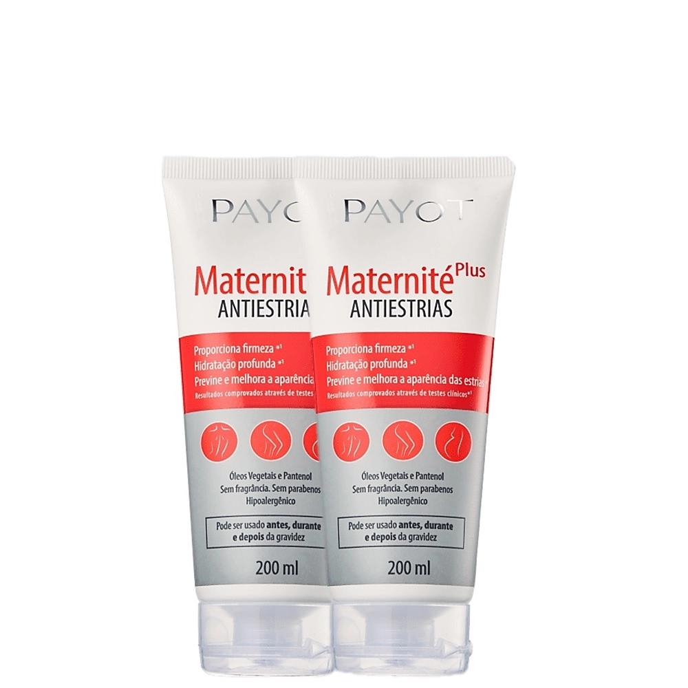 Kit Payot Maternite Plus - Creme Antiestrias 200ml Produto: Kit Payot Maternite Plus - Creme Antiestrias 200ml