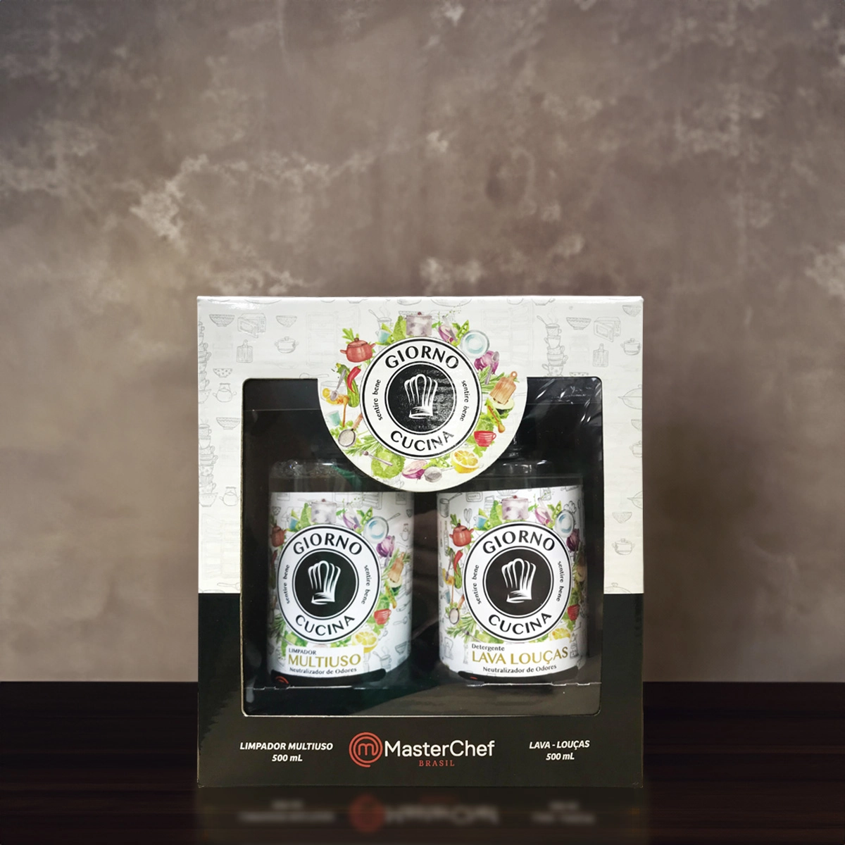 Produto: Kit Giorno Cucina MasterChef Multiuso & Lava Louças - 500ml